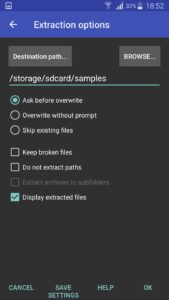 RAR Android