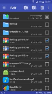 RAR Android