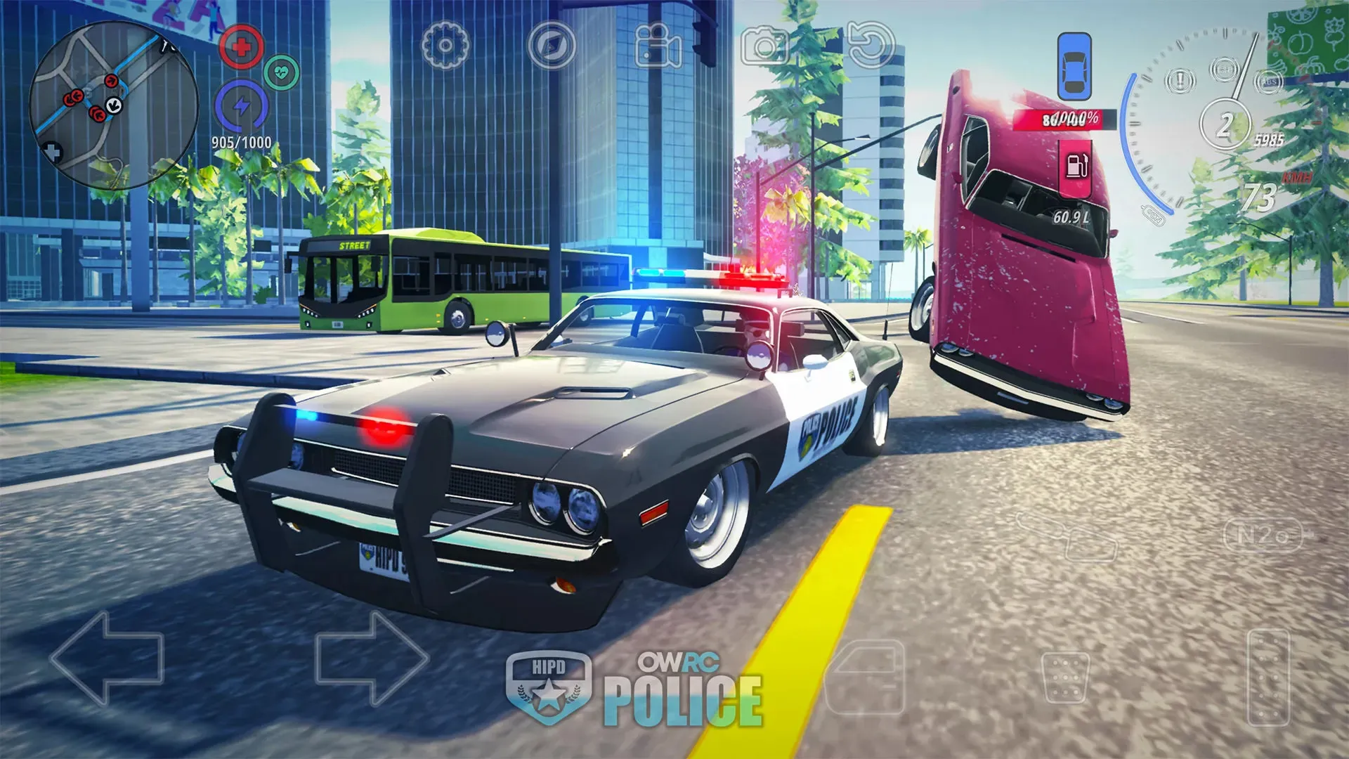 دانلود بازی شبیه‌ساز تعقیب و گریز اندروید OWRC Police: Chase Simulator