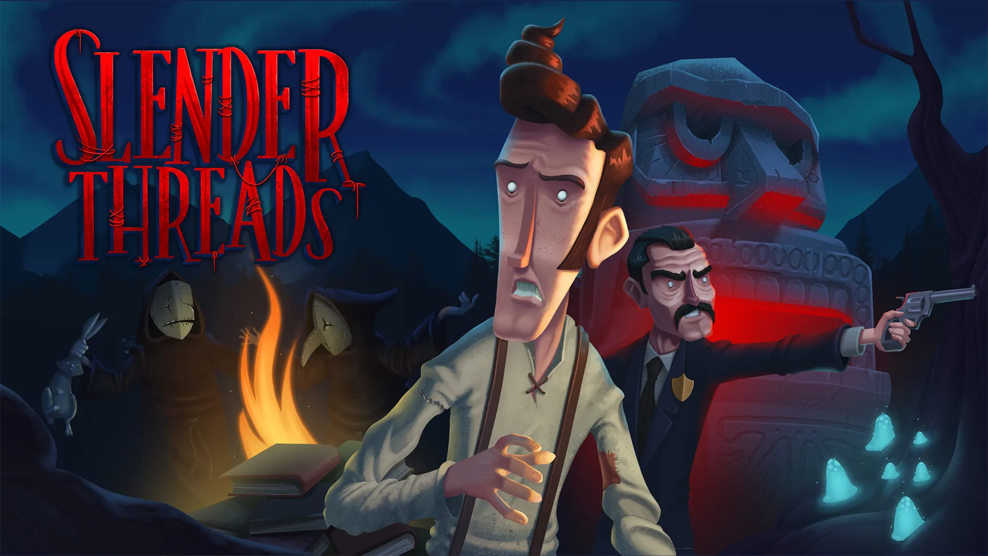 دانلود بازی ماجراجویی خلاقانه اندروید Slender Threads