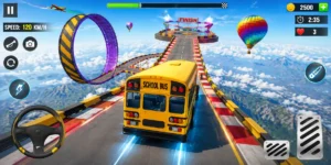 School Bus Stunt - Action Game