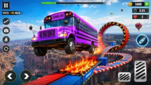 School Bus Stunt - Action Game