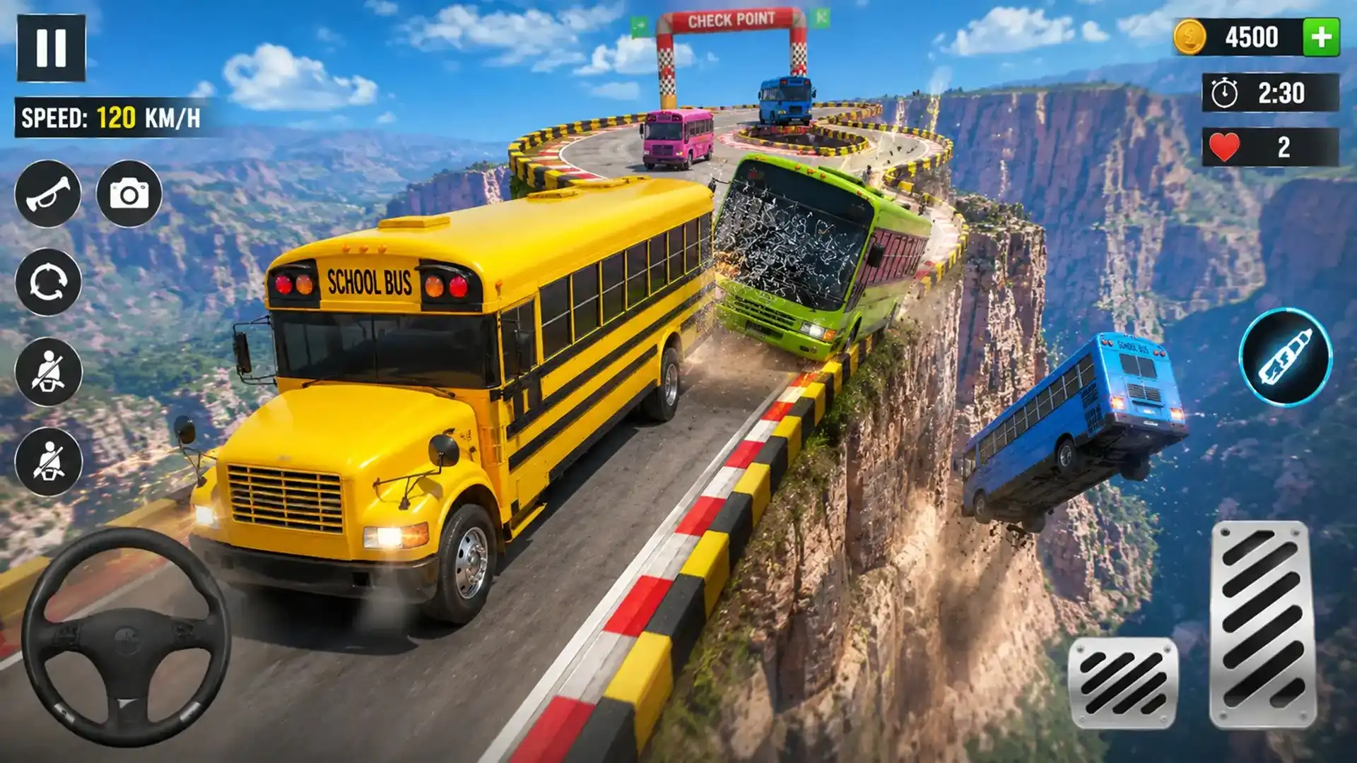 School Bus Stunt - Action Game
