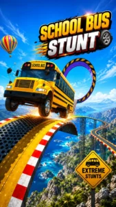 School Bus Stunt - Action Game