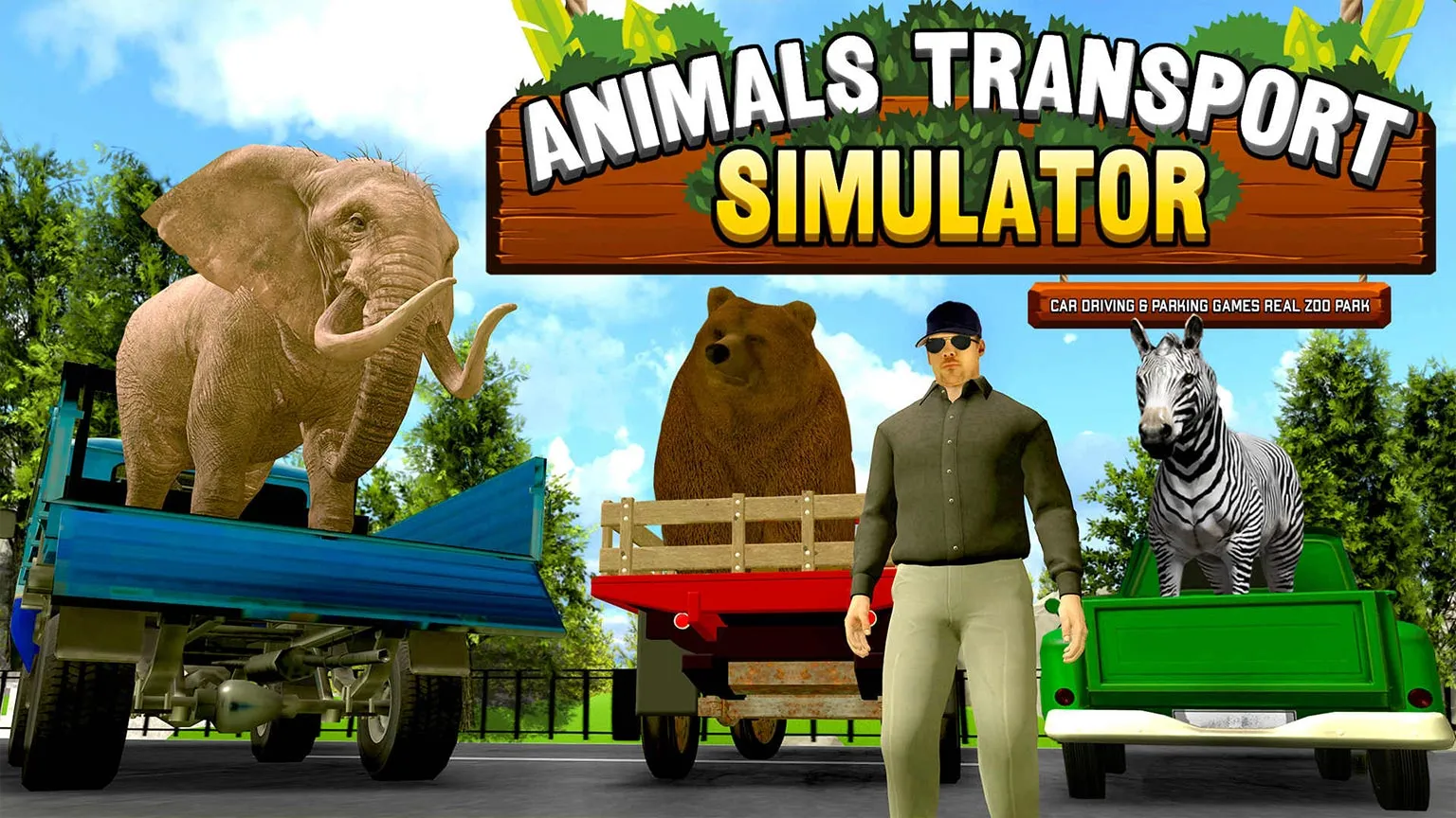 بازی اندروید Animal Transport Truck Game 3D