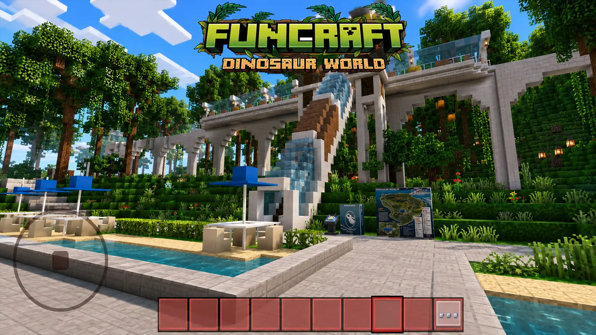 دانلود بازی FUNCRAFT: Dinosaur World اندروید