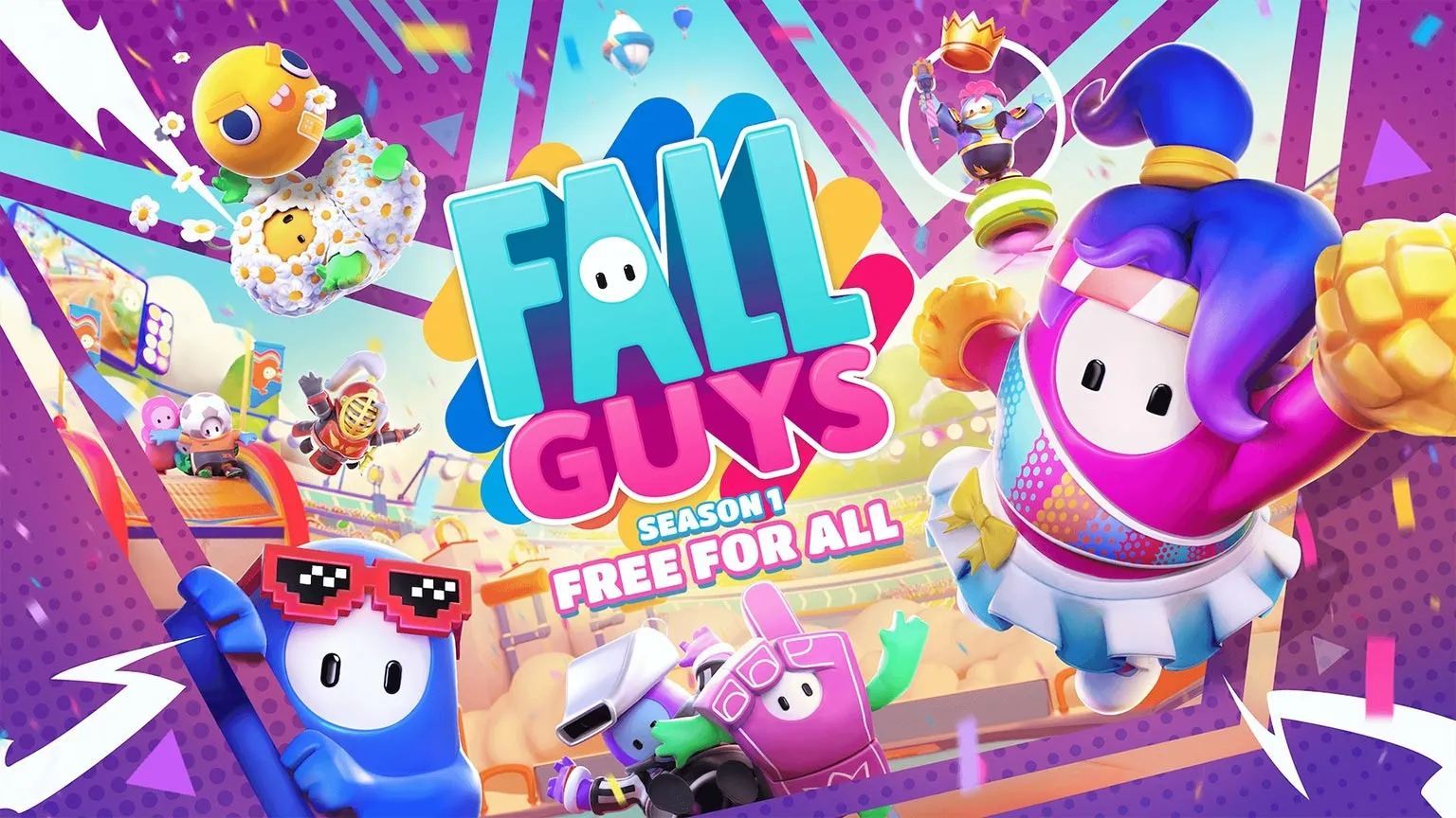 بازی اندروید Fall Guys
