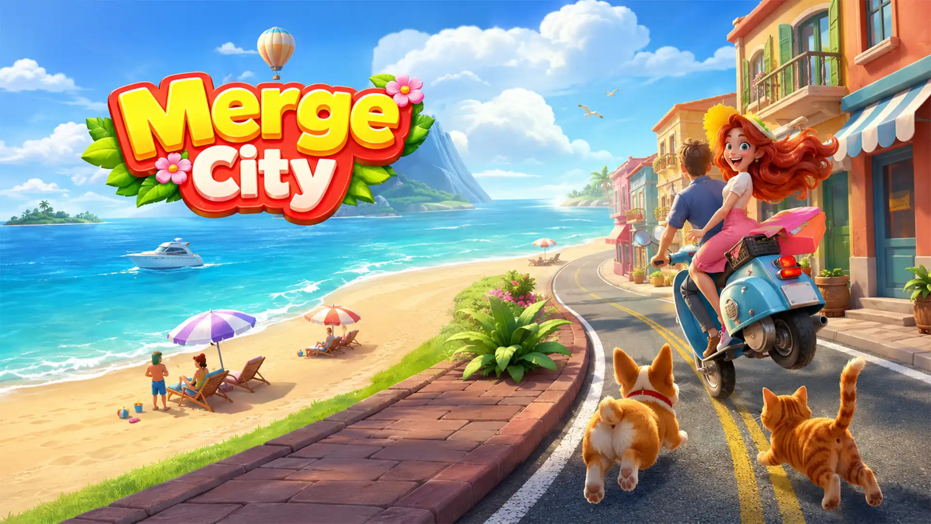 دانلود بازی Merge City - Travel & Story اندروید