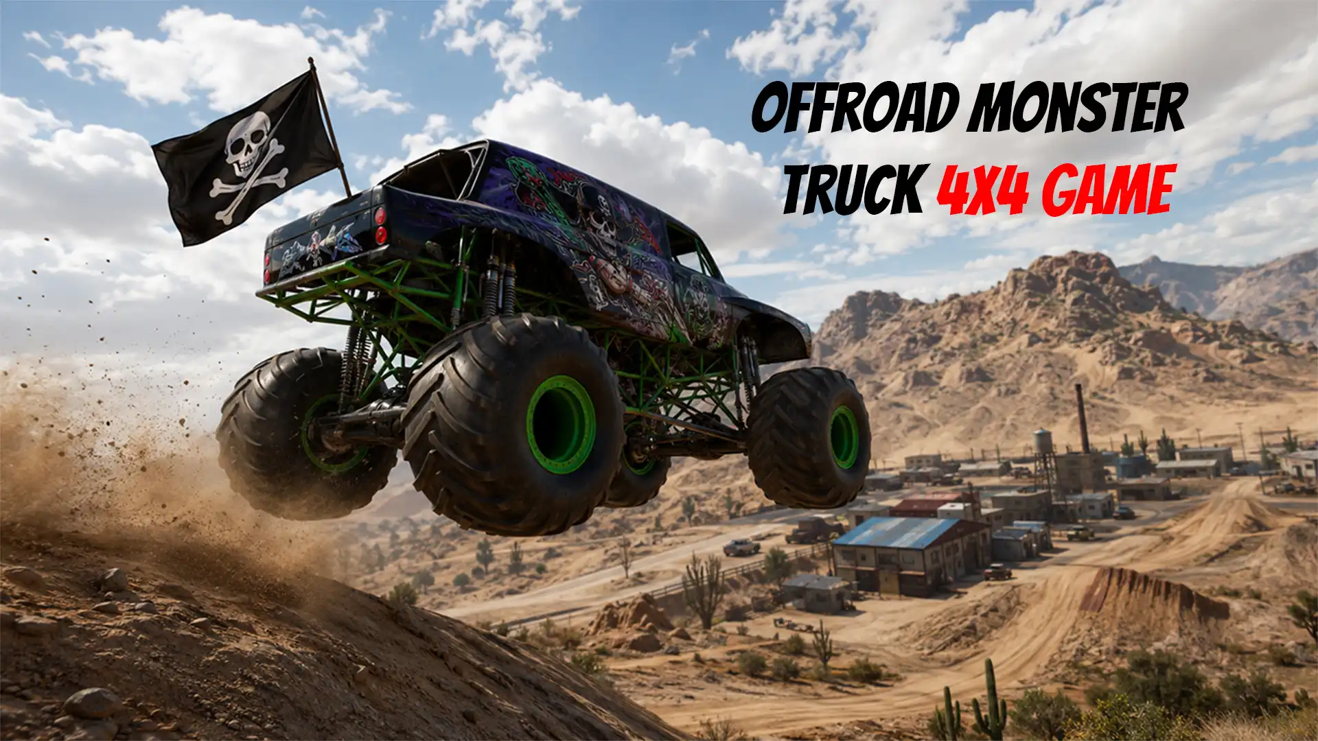 بازی اندروید Offroad Monster Truck 4x4 Game