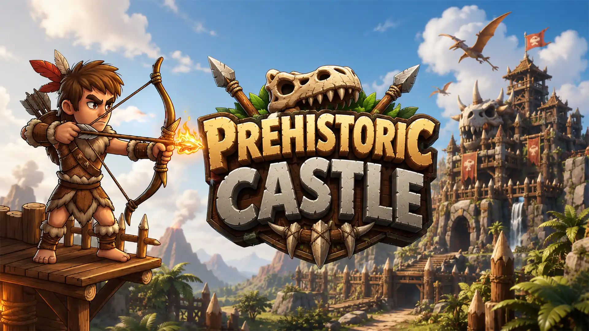 بازی اندروید Prehistoric Castle