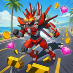 Mecha Run Car Dash