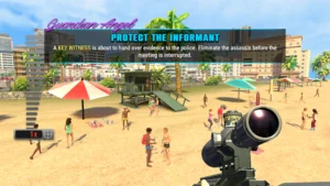 Neon Sniper: FPS Crime Shooter