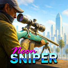 Neon Sniper: FPS Crime Shooter