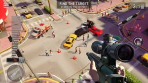 Neon Sniper: FPS Crime Shooter