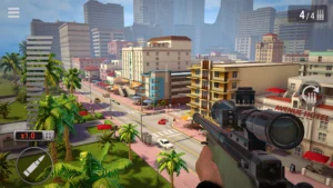 Neon Sniper: FPS Crime Shooter